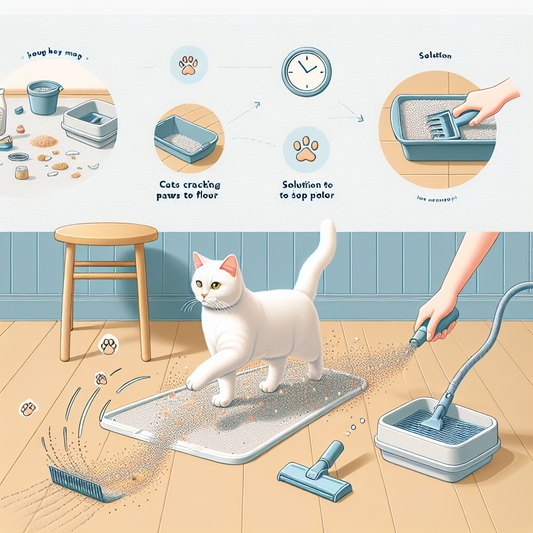 13. “From paws to floor: how litter gets tracked and how to stop it”