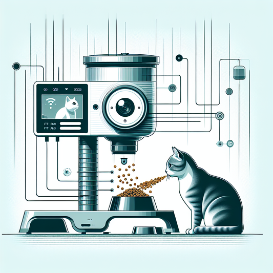 29. “Monitoring Your Cat’s Eating Habits with an Automatic Cat Feeder with Camera”