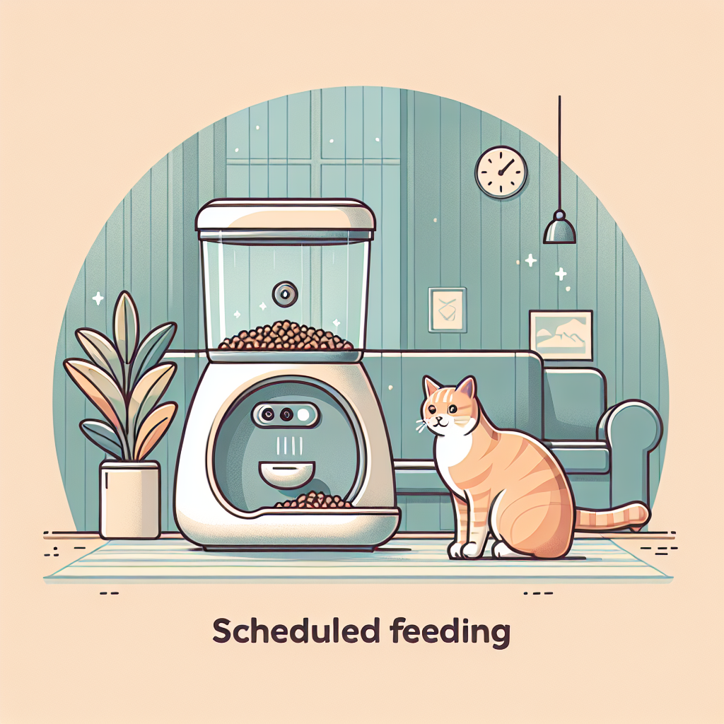 45. “Automatic Cat Feeder with Camera: How Scheduled Feeding Works”