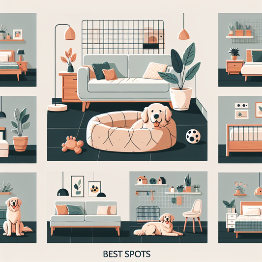 15. “Best Spots in Your Home for Your Large Dog’s Plush Bed”