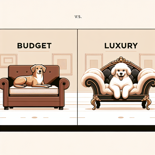 29. “Budget vs Luxury: Large Dog Beds Compared”