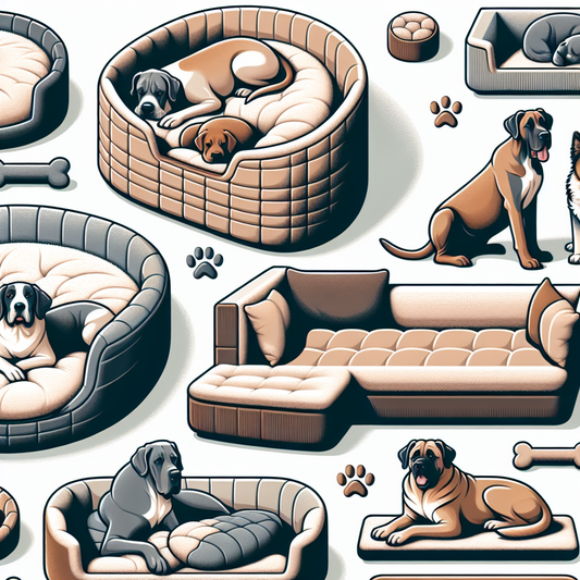 1. “Top 10 Extra Large Plush Dog Beds for Big Breeds”