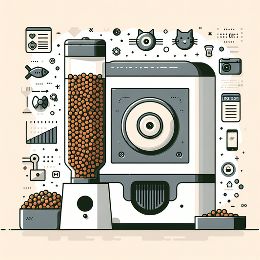 75. “Automatic Cat Feeder with Camera: A Look at Food Capacity & Hopper Size”