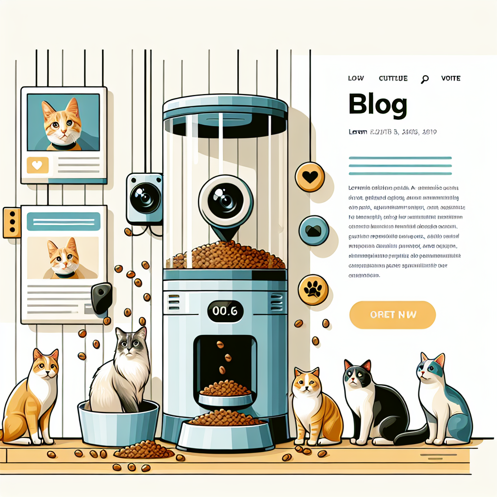 19. “Automatic Cat Feeder with Camera: A Better Choice for Multiple Pet Homes”