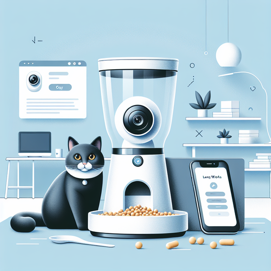 39. “Automatic Cat Feeder with Camera: The Perfect Solution for Long Work Days”