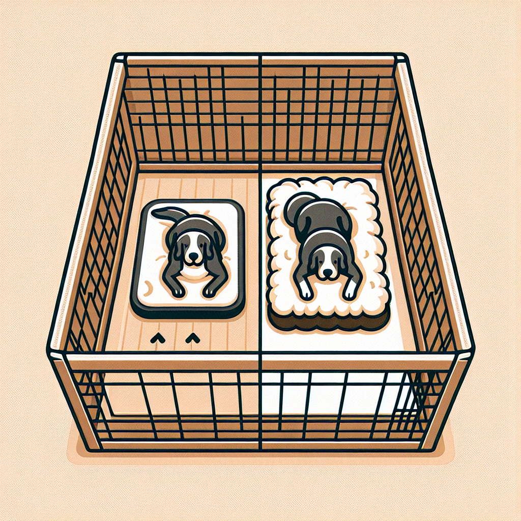 23. “Crate Mat or Bed: Choosing the Best for Your Large Dog’s Crate”