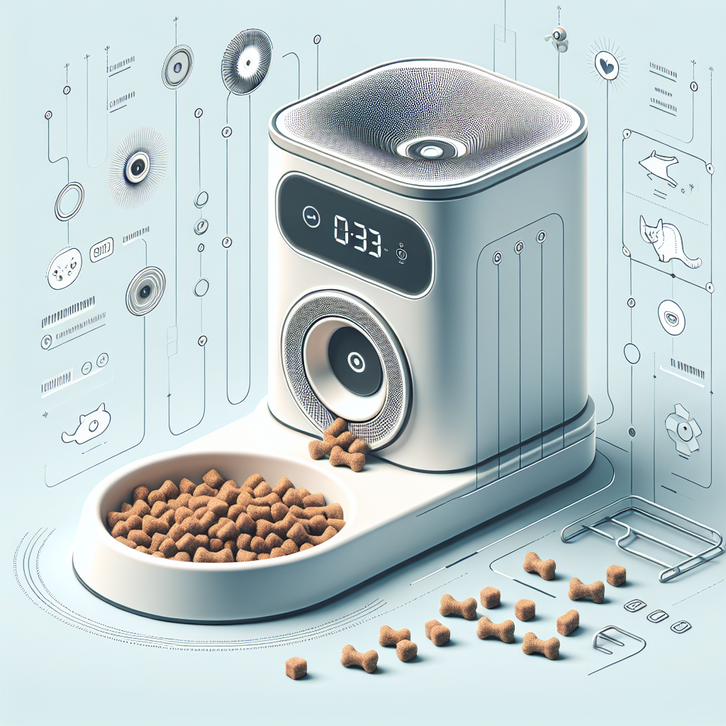 47. “How an Automatic Cat Feeder with Camera Handles Dry Food & Kibble”