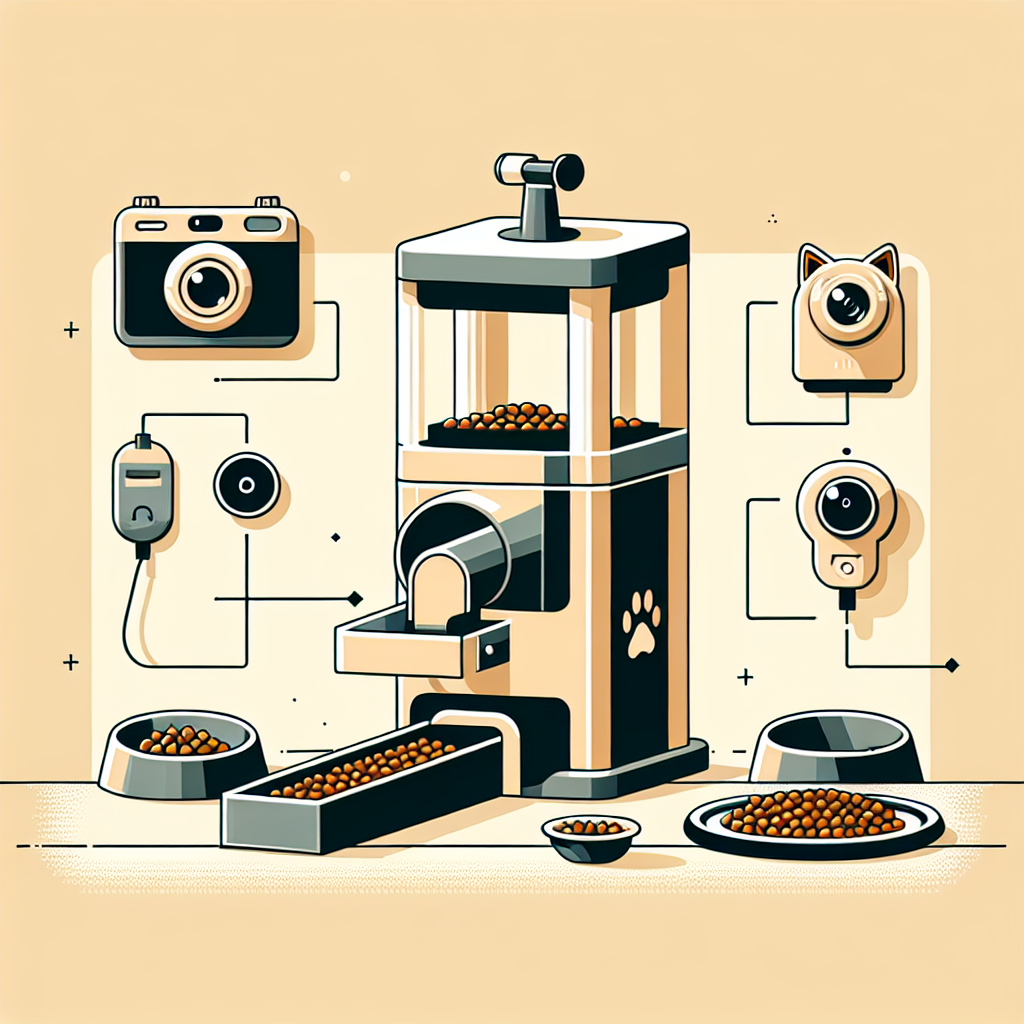 40. “Automatic Cat Feeder with Camera: How to Prevent Food Jams and Keeps Running”
