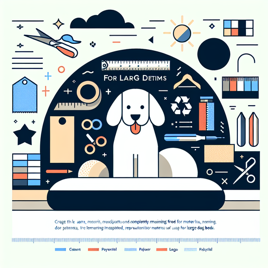 4. “Best Materials for Large Dog Beds: Plush, Polyester and More”