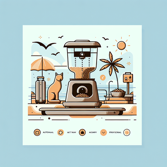 36. “Automatic Cat Feeder with Camera for Vacation: Ensure Your Cat Eats on Schedule”