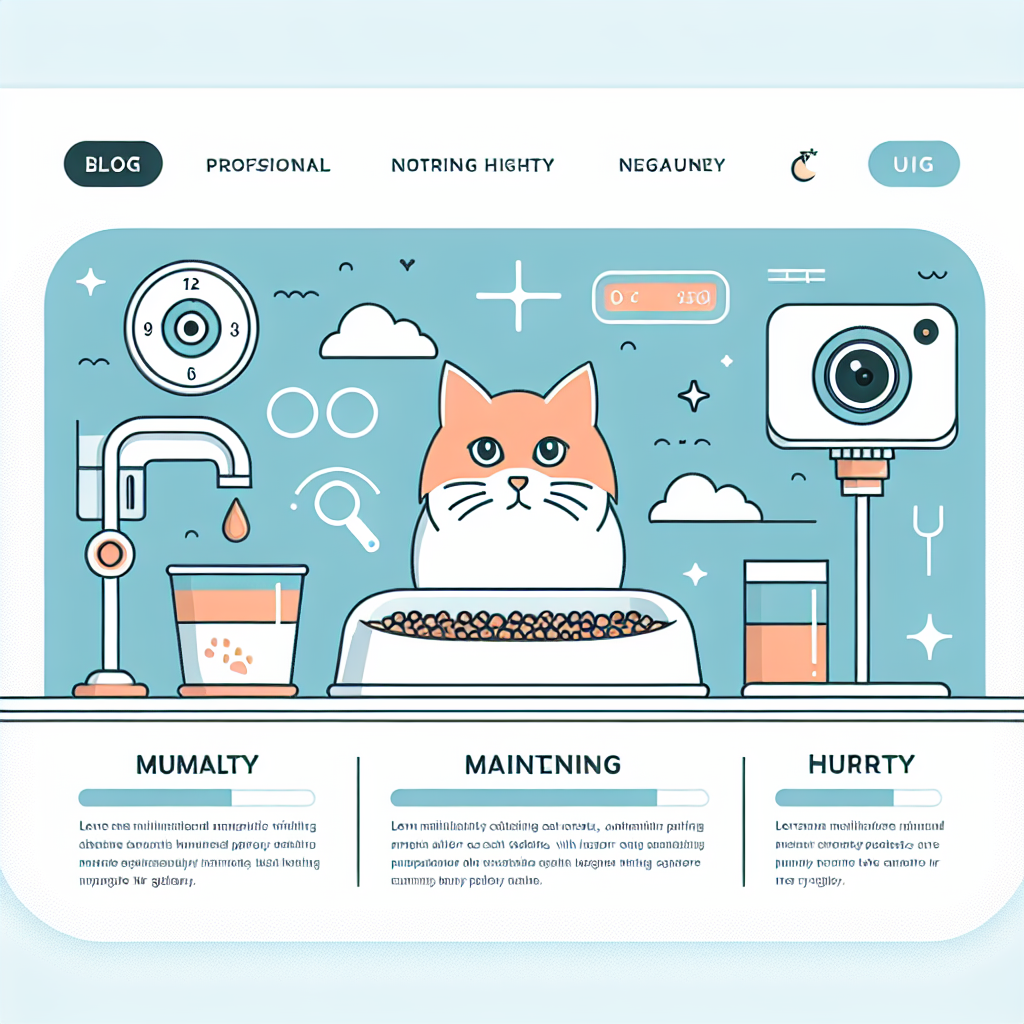 27. “How to Clean and Maintain Your Automatic Cat Feeder with Camera for Hygiene”