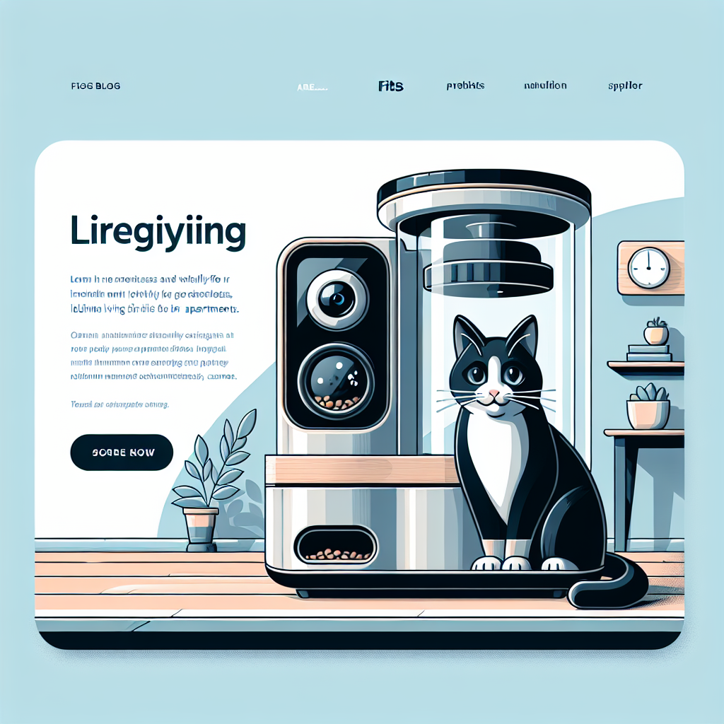 28. “Automatic Cat Feeder with Camera for Apartment Dwellers: Smart Feeding in Small Spaces”