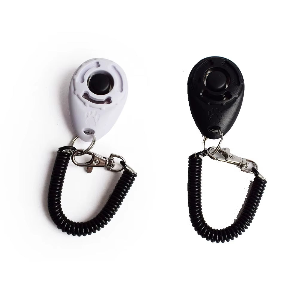 2/Pack Dog Training Clicker with Adjustable Wrist Strap Durable Lightweight Easy to Use for Cats Puppy Birds Horses