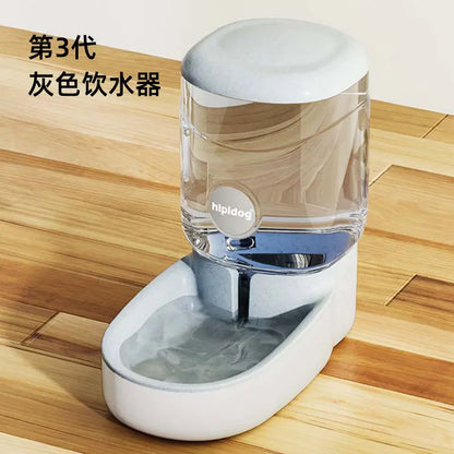 Automatic Cat Feeder High Capacity Pet Food Bowl Gravity Water Dispenser Mascotas Pet Bowl for Dogs Cats 4L Cat Accessories