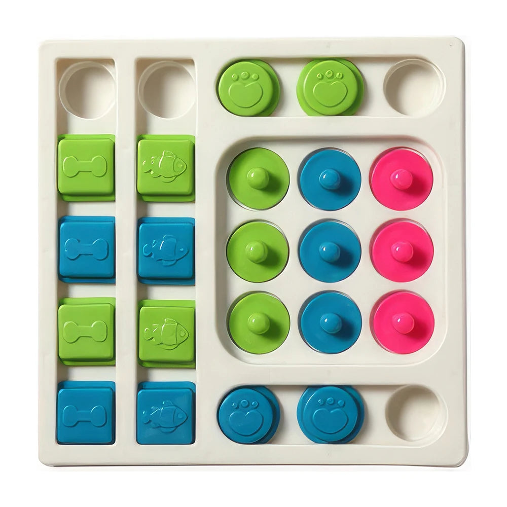 Dog Puzzle Toys Slow Feeder Interactive Puppy Increase IQ Training Game Food Dispenser Slowly Eating Nonslip Bowl Pet Dogs Toy