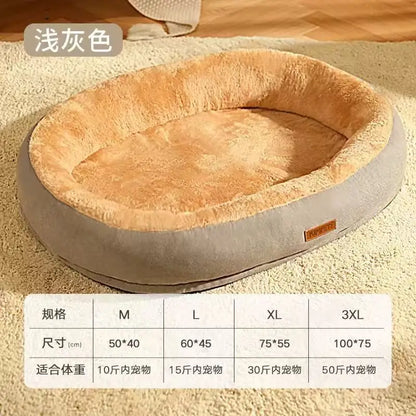 Winter Warm Small Dog Kennel Sleeping Puppy Cushion Cat Supplies Accessories Washable Calming Sofa Cat Dog Pet Bed