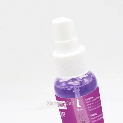 60Ml Calming Spray Feline anti Stress Pheromone Emotional Soothing Spray Health Cleaning Supplies for Cats