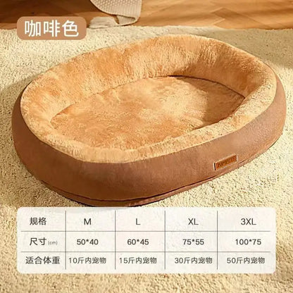Winter Warm Small Dog Kennel Sleeping Puppy Cushion Cat Supplies Accessories Washable Calming Sofa Cat Dog Pet Bed