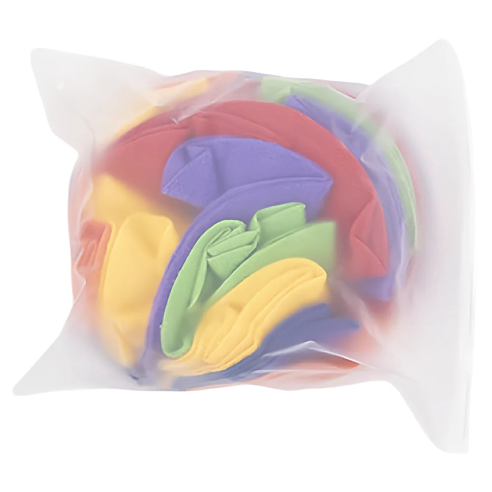 Advanced Sniffing Ball for Dogs - Interactive Slow Feeder Puzzle Toy with Detachable Treat Dispenser & Non-Toxic TPR