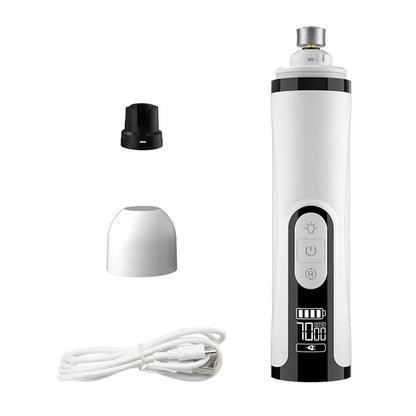 NEW Electric Dog Nail Clippers for Dog Nail Grinders Rechargeable USB Charging Pet Quiet Cat Paws Nail Grooming Trimmer Tools