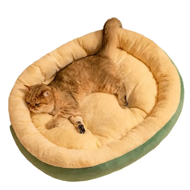 Winter Warm Small Dog Kennel Sleeping Puppy Cushion Cat Supplies Accessories Washable Calming Sofa Cat Dog Pet Bed