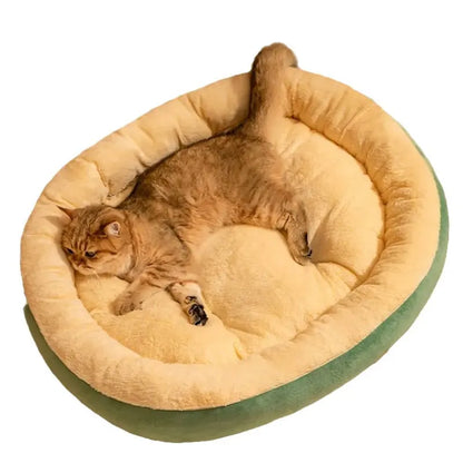Winter Warm Small Dog Kennel Sleeping Puppy Cushion Cat Supplies Accessories Washable Calming Sofa Cat Dog Pet Bed
