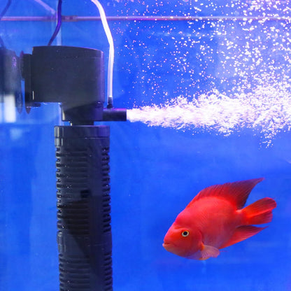 3 in 1 Silent Aeration Water Purifier Internal Pump Submersible Aquarium Filter Oxygen Submersible Water Purifier Accessories