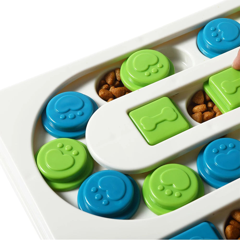 Dog Puzzle Toys Slow Feeder Interactive Puppy Increase IQ Training Game Food Dispenser Slowly Eating Nonslip Bowl Pet Dogs Toy