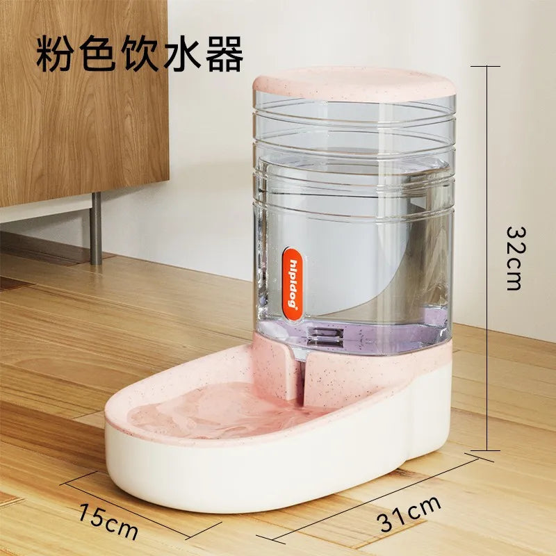 Automatic Cat Feeder High Capacity Pet Food Bowl Gravity Water Dispenser Mascotas Pet Bowl for Dogs Cats 4L Cat Accessories