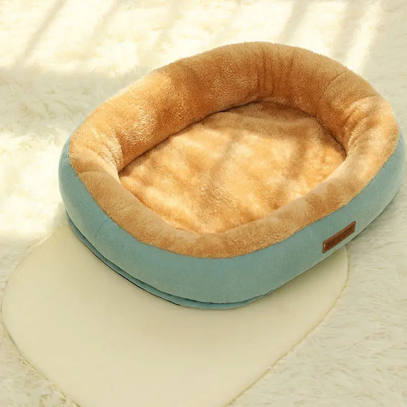 Winter Warm Small Dog Kennel Sleeping Puppy Cushion Cat Supplies Accessories Washable Calming Sofa Cat Dog Pet Bed